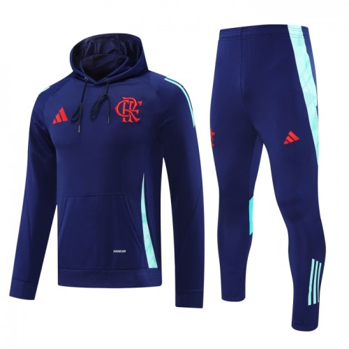 CR Flamengo Hoodie Sweat de Treino 2024-25 CR Flamengo Hoodie Sweat de Treino 2024-25